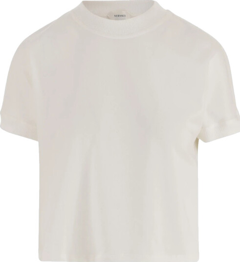 Versace Dame Topper Hvit M, Versace Dame Topper Hvit M,