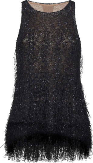 Giorgio Armani Dame Topper Blå XL,