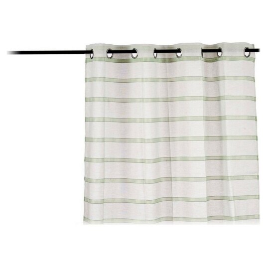 Gift Decor Gardin Striper Nettgardin 140 X 0,1 X 260 Cm Grønn (140 X 260 Cm)