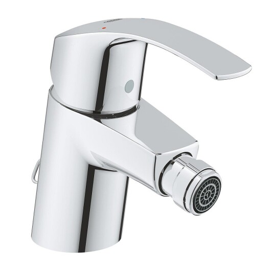 Grohe Eurosmart bidébatteri Med kjedefeste, Krom