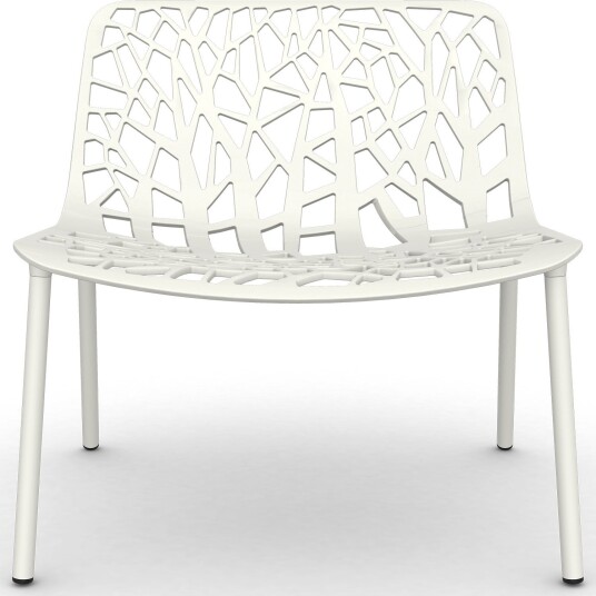 Fast Forest loungelenestol White Fast Forest loungelenestol White
