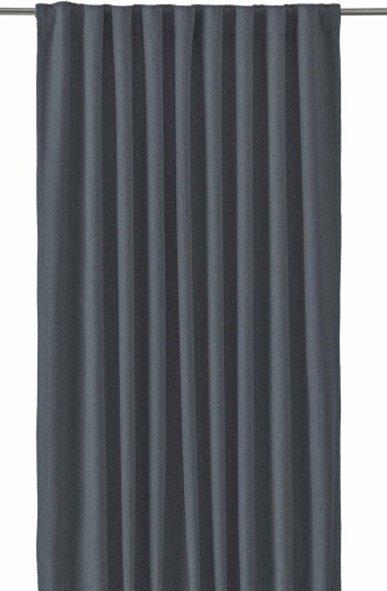Svanefors Greenwich gardin 2-pack Mørkegrå 140 x 280 cm