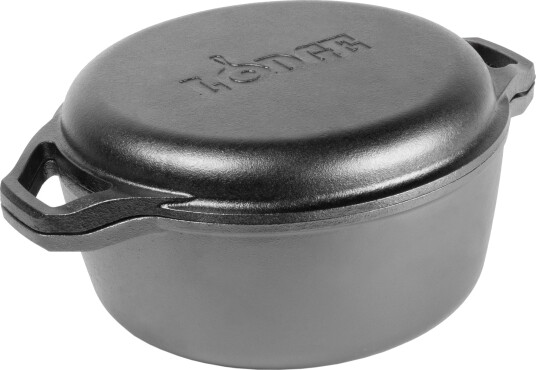 Lodge Chef Collection Støpejernsgryte og -panne