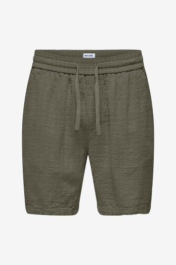 Only & Sons Shorts onsTel Linen Latham 0257 Shorts Brun Only & Sons Shorts onsTel Linen Latham 0257 Shorts Brun