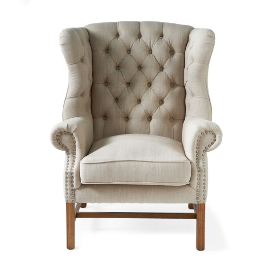 Riviera Maison Riviera Maison Franklin Park wingback lenestol linen flax