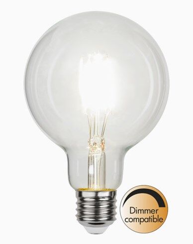 Star Trading LED-pære Globeformed Ø95 E27 4W/4000K (40W)