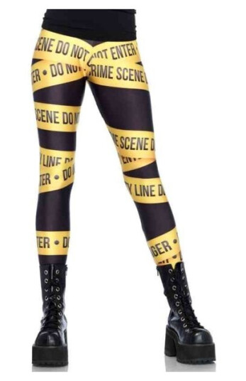 Crime Scene Leggings