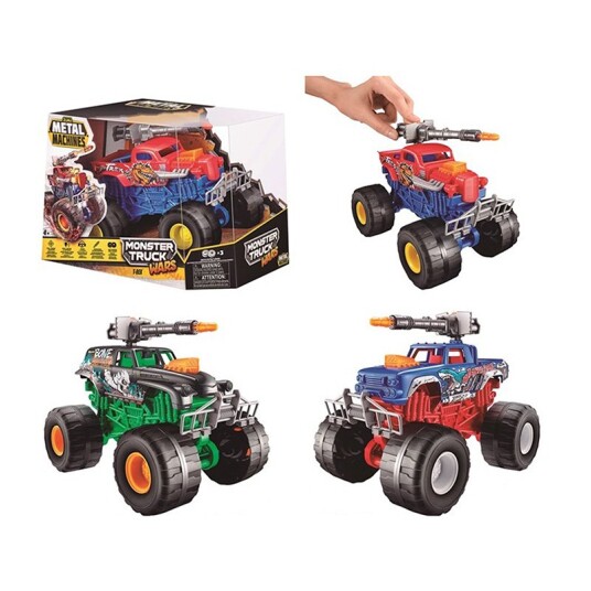 Metal Machines Monster Truck Wars Assortert