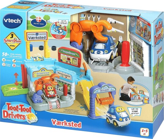 Vtech Vtech Toot Toot Værksted Dk MULTI One Size