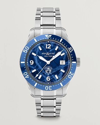 Montblanc 1858 Iced Sea Automatic 41mm Blue