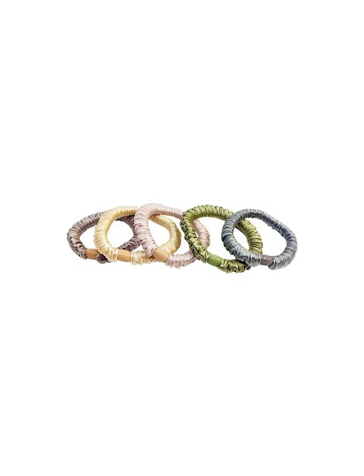 Ruffle Satin Elastic Light Mix 5 pcs
