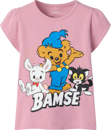Name It Nmfmisser Bamse Ss Top Box Sky Pink 116
