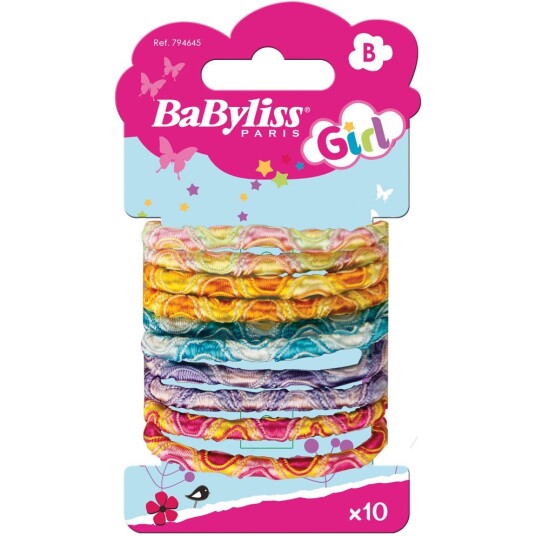 BaByliss Paris Accessories 794645 Hair Ties colour 10-pack kids BaByliss Paris Accessories 794645 Hair Ties colour 10-pack kids