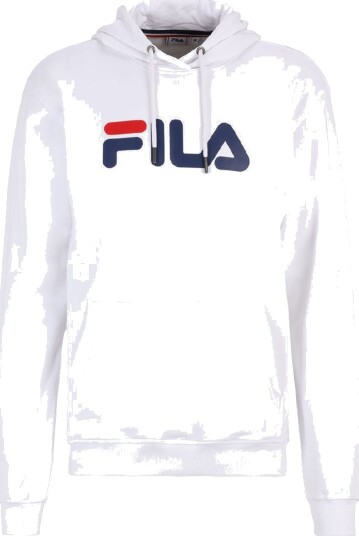 Fila Hettegenser Barumini Bright White Fila 16 18 år 176 188 Hettegenser Hvit