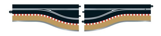 Scalextric C7014 - Pit Lane - Left hand side