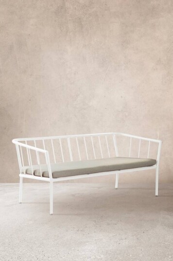 Jotex MENTON utesofa 2-seter Hvit 1508405-14-0 1508405-08-0 Jotex MENTON utesofa 2-seter Hvit 1508405-14-0 1508405-08-0