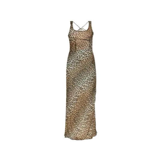 Ganni Dame Kjoler Beige 2XS, Ganni Dame Kjoler Beige 2XS,