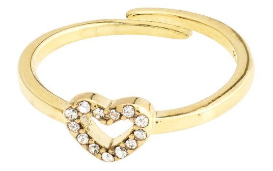 Pilgrim Lulu Ring 18 kt. Brass Goldplated 632312064 - Dame - Brass
