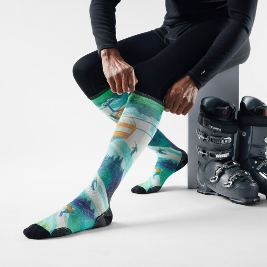 Smartwool Performance Ski Zero Cushion OTC Capri L Smartwool Performance Ski Zero Cushion OTC Capri L