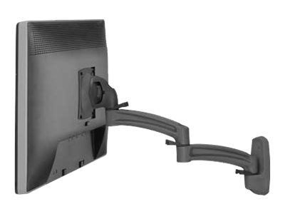 Chief Kontour K2W Dynamic Wall Single Arm Mount - For Displays 10-38" - Black monteringssett - for LCD-skjerm - svart