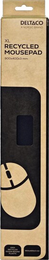 Deltaco KB-200-XL Gaming Musematte 900x400mm Svart