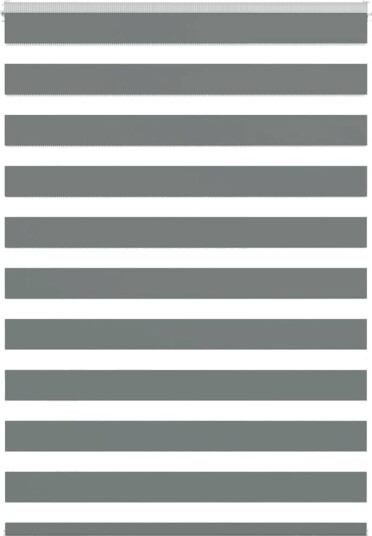Sebragardin mørkegrå 105x150 cm stoff bredde 100,9 polyester