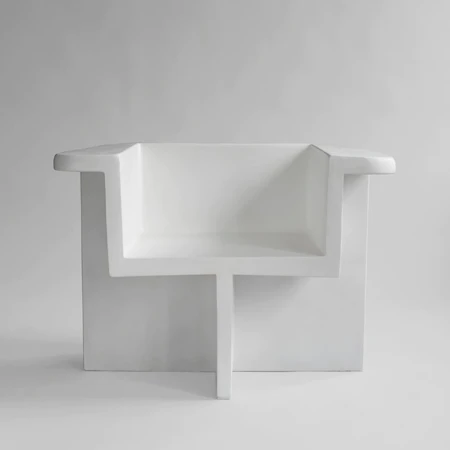 Brutus Loungestol 91 x 65 cm Hvit Brutus Loungestol 91 x 65 cm Hvit
