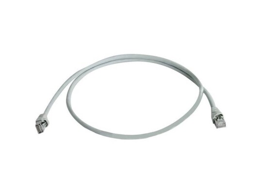 Telegärtner Mp8 Fs 600 Koblingskabel Rj-45 Hann Til Rj-45 Hann 2 M Sftp Cat 7 Formstøpt Lysegrå Ral 7035