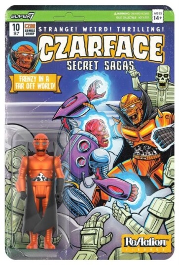 Czarface Orange & Black ReAction Figures Wave 11