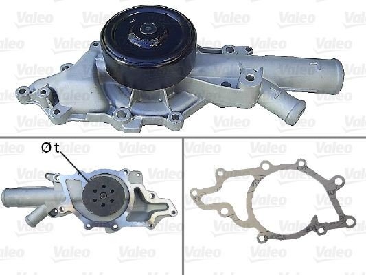 VALEO 506831 Vannpumpe