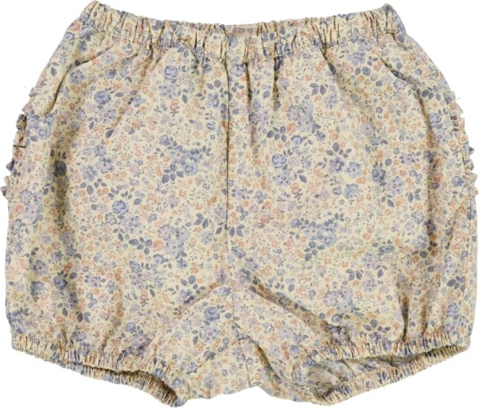 Blomstrete Wheat Ruffles Bleieshorts (74 / 9 mnd)