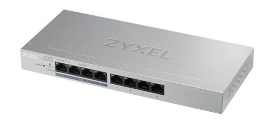 ZyXEL GS1200-8HP v2 8-Port Web Managed PoE Gigabit Switch (4x POE+) (4718937600601)