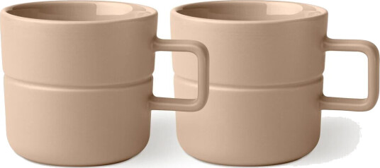 NJRD Lines kopp 50 cl 2-stk. Beige