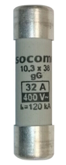 EFA Sikring 32A gG 400V 10x38mm - 112190