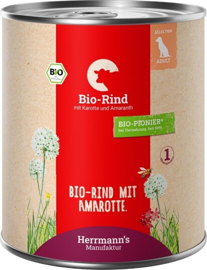 Herrmanns Våtfôr Herrmann´S Meny Sensitive Økologisk Økologisk Med Økologiske Gulrøtter Med Økologisk Amaranth Storfe 6 X 800 G Herrmanns Våtfôr Herrmann´S Meny Sensitive Økologisk Økologisk Med Økologiske Gulrøtter Med Økologisk Amaranth Storfe 6 X 800 G