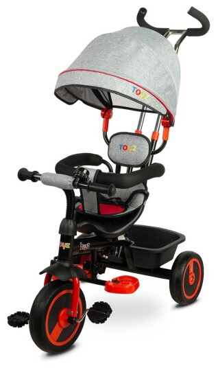 Toyz Buzz trehjulssykkel/vogn Maks 25 kg 18+ mÃ¥neder RÃ¸d