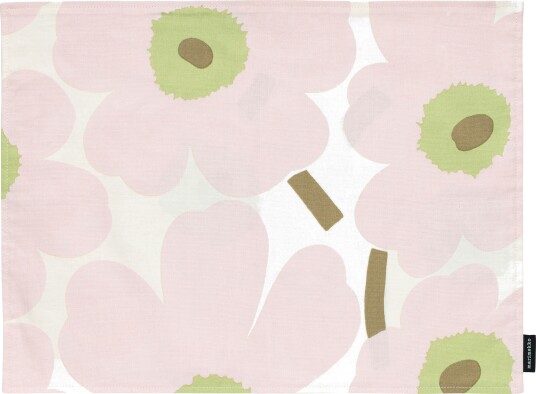 Pieni Unikko Spisebrikke 35x40 cm Rosa / Pear