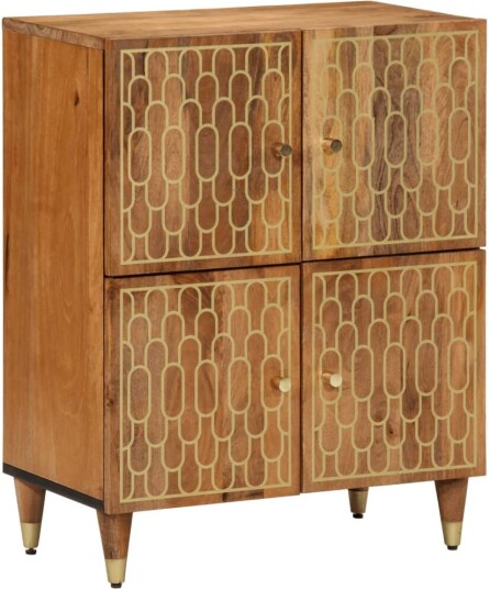 Sideskap 60x33x75 cm heltre mango