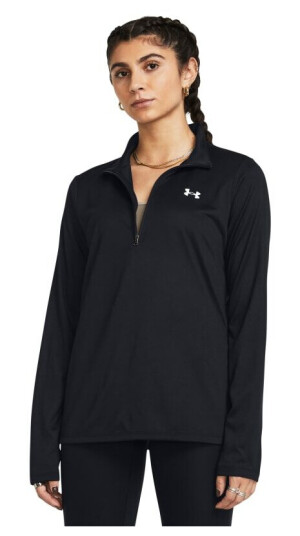 Under Armour Women's Tech 1/2 Zip Solid M, Black Under Armour Women's Tech 1/2 Zip Solid M, Black