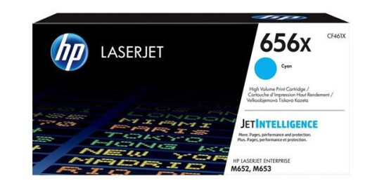 HP 656X / CF461X - Laser toner Blå