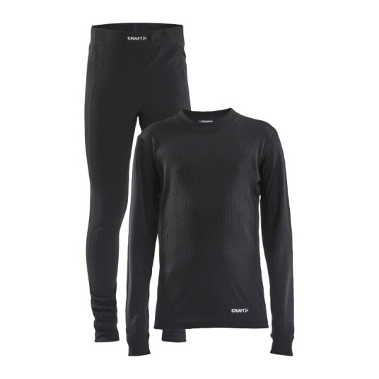 Craft Junior Core Dry Baselayer Set 158/164, Black Craft Junior Core Dry Baselayer Set 158/164, Black