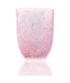 Confetti Drikkeglass Rosa/Lt. blue Confetti Drikkeglass Rosa/Lt. blue