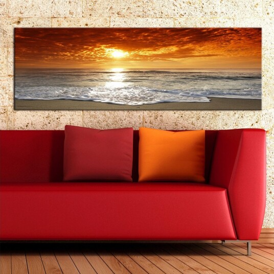 Tavla Romantic sunset 135x45 VALUE_MISSING_1
