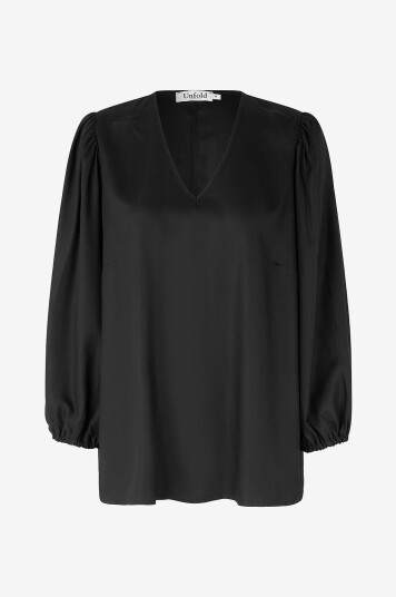 Unfold Copenhagen - Bluse Mona - Svart
