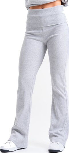Bumpro Soft Rib Foldover Pants Grey Marl XS Bumpro Soft Rib Foldover Pants Grey Marl XS