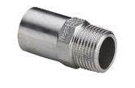 Viega Sanpress Inox 22 mm innstikkstykke i rustfritt stål