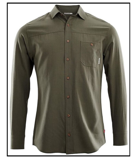 Aclima LeisureWool woven shirt M's Ranger Green - XXL Aclima LeisureWool woven shirt M's Ranger Green - XXL