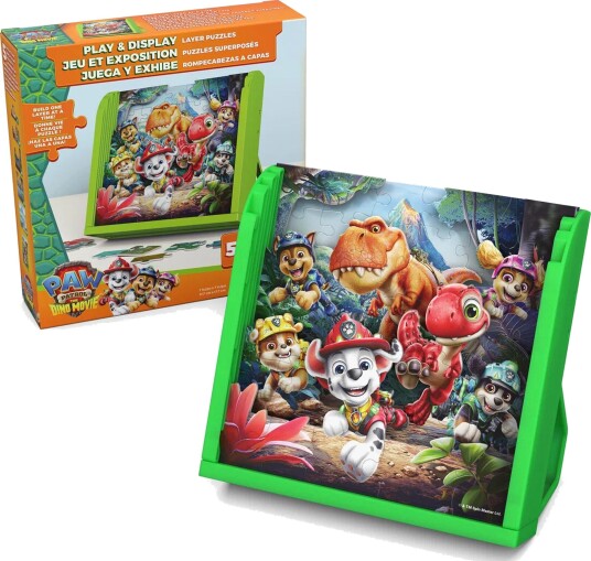 Paw Patrol Movie 3 Layer & Display Puzzle