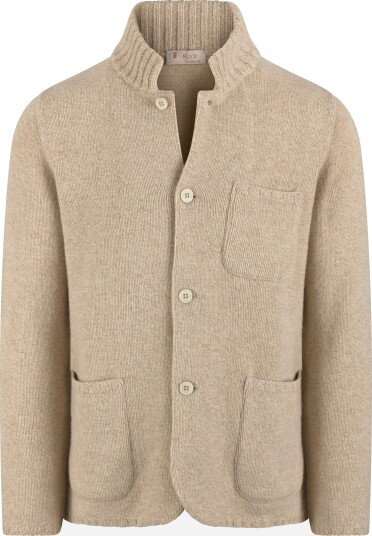 Fly3 Cardigan wool cashmere XS beige herre