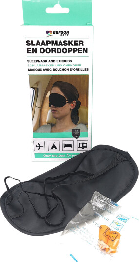 Ørepropper + Sovemaske Reisesett